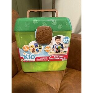 NEW Take Apart Dinosaur Play Set 164 Piece 5 Dinosaurs STEM Learning Age 4+